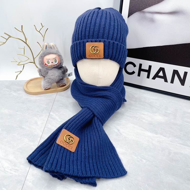 Gucci scarf hat dx (434)