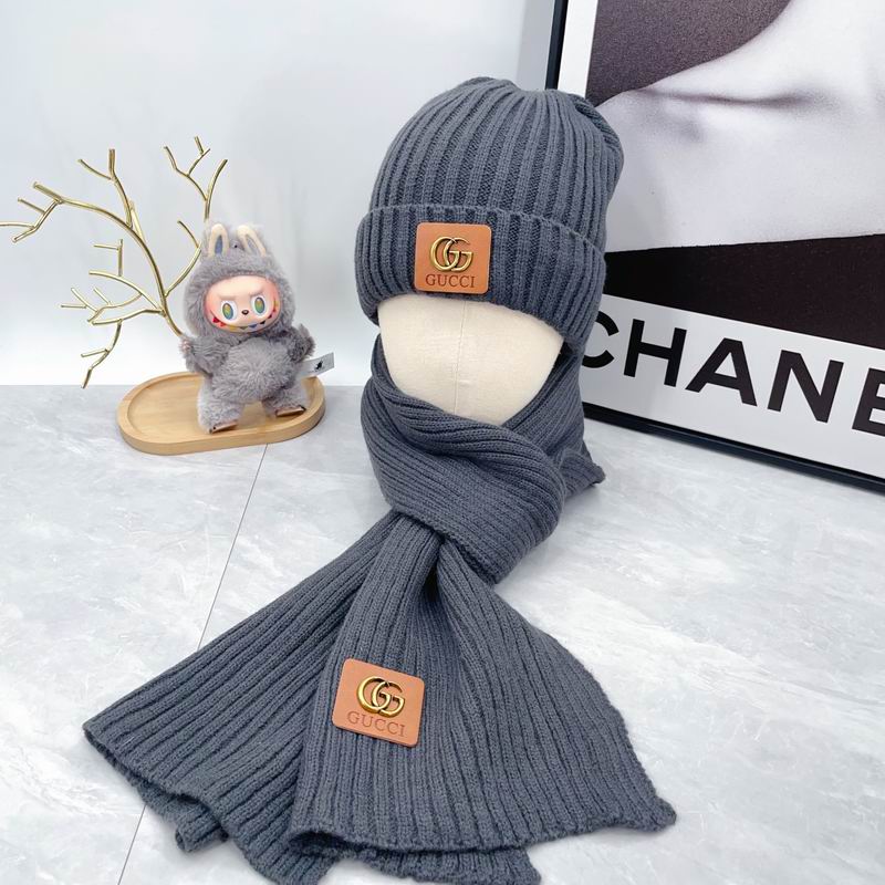 Gucci scarf hat dx (443)