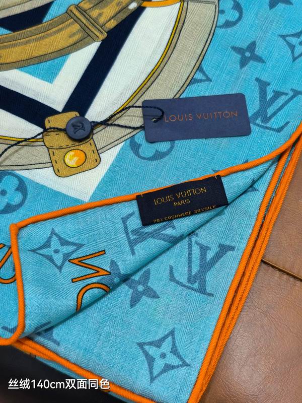 Hermes Scarf 140X140cm 70%羊绒30%真丝 E03 (12)