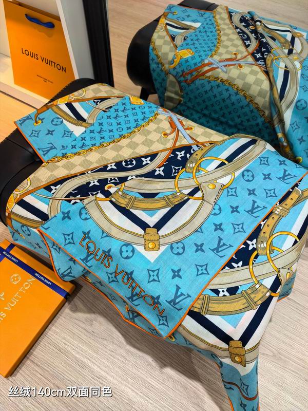 Hermes Scarf 140X140cm 70%羊绒30%真丝 E03 (13)