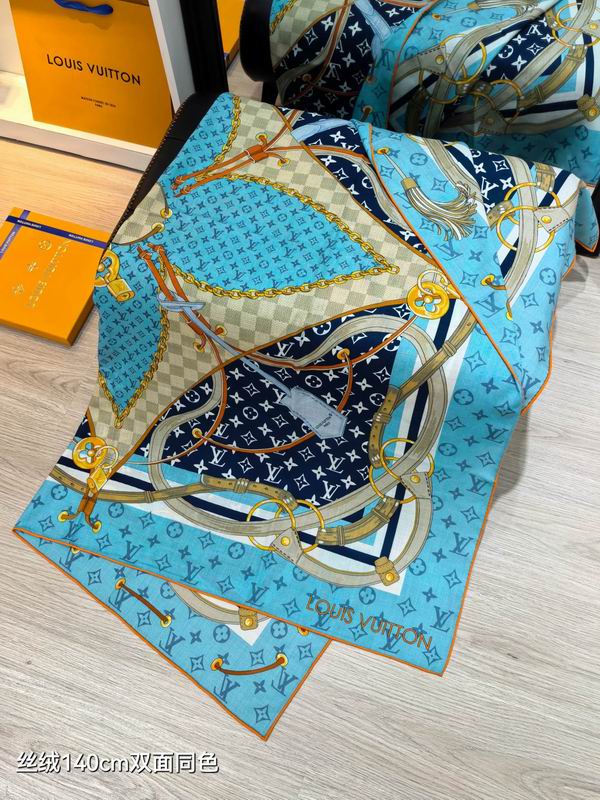 Hermes Scarf 140X140cm 70%羊绒30%真丝 E03 (14)