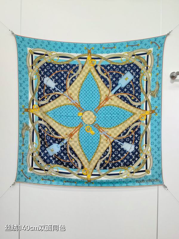 Hermes Scarf 140X140cm 70%羊绒30%真丝 E03 (16)