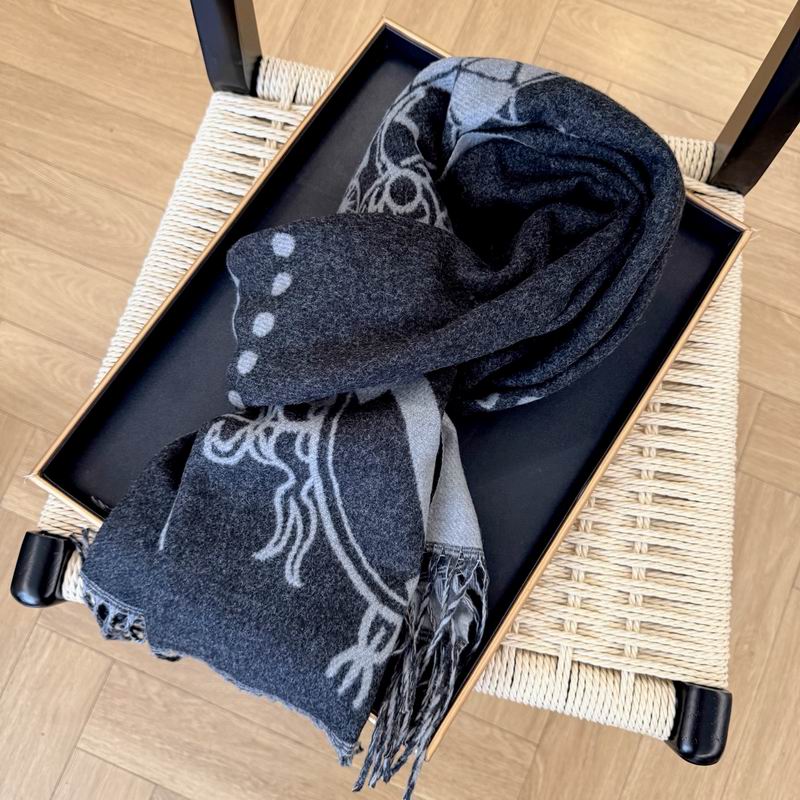 Hermes Scarf 65X180cm E18 (6)