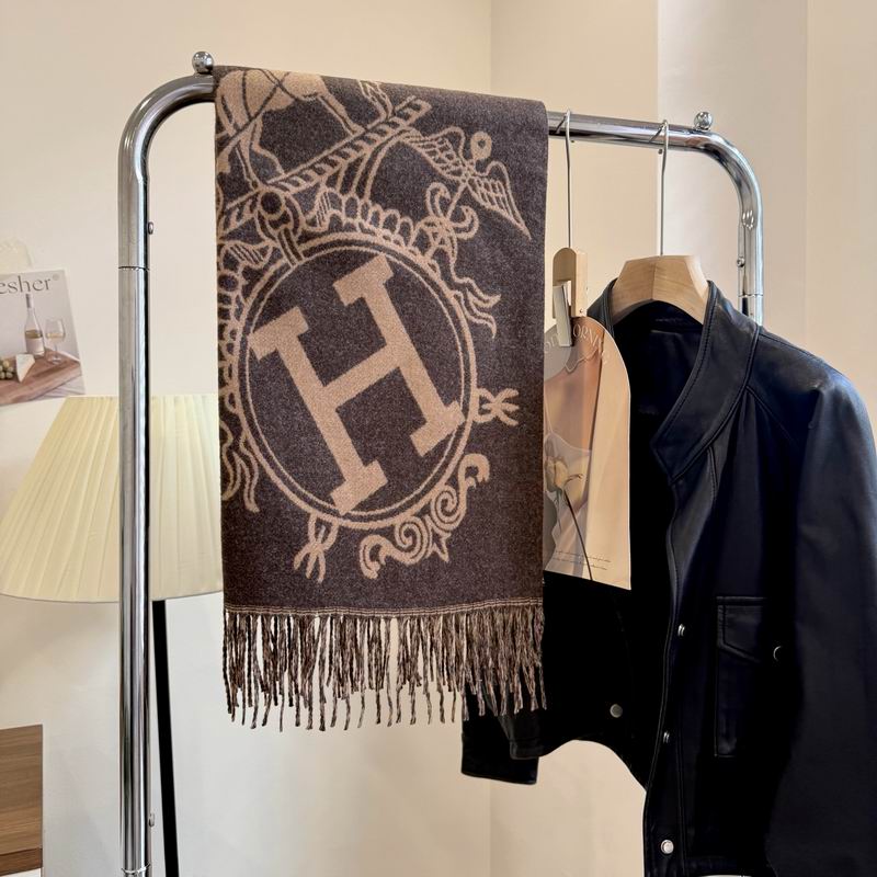 Hermes Scarf 65X180cm E18 (7)