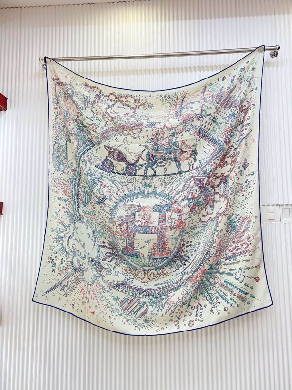 Hermes scarf hm (270)