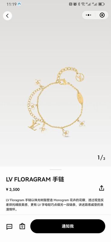 LV Bracelet 08yxq27 (1)