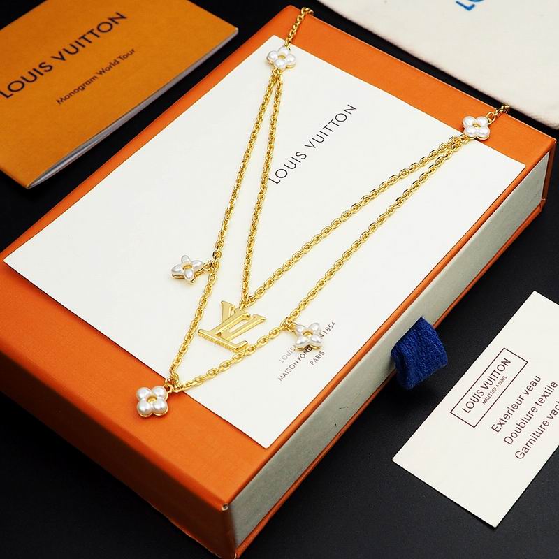 LV Necklace 08yxq15 (5)