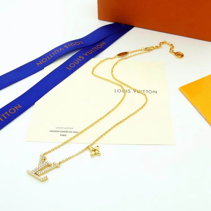 LV Necklace 08yxq16 (5)