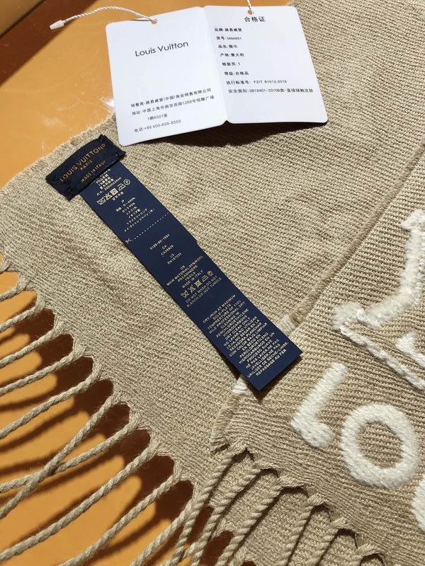 LV Scarf 34X220cm 90%绵羊毛 9%山羊绒1%桑蚕丝 E08 (11)