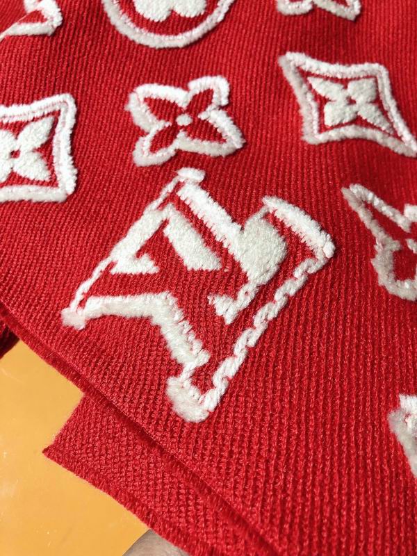 LV Scarf 34X220cm 90%绵羊毛 9%山羊绒1%桑蚕丝 E08 (3)