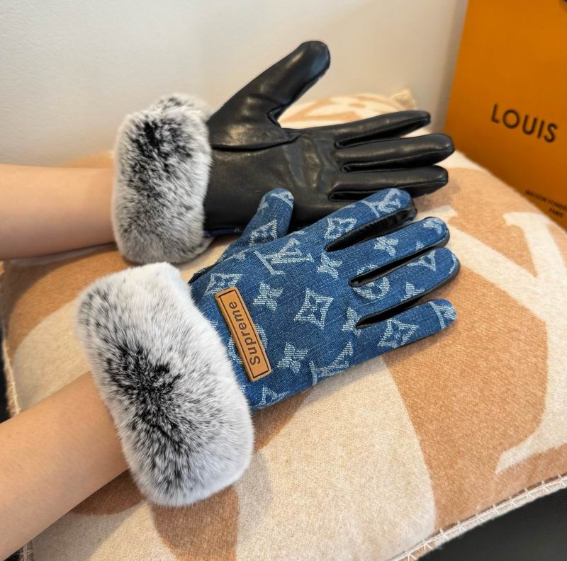 LV gloves M L 75 (20)