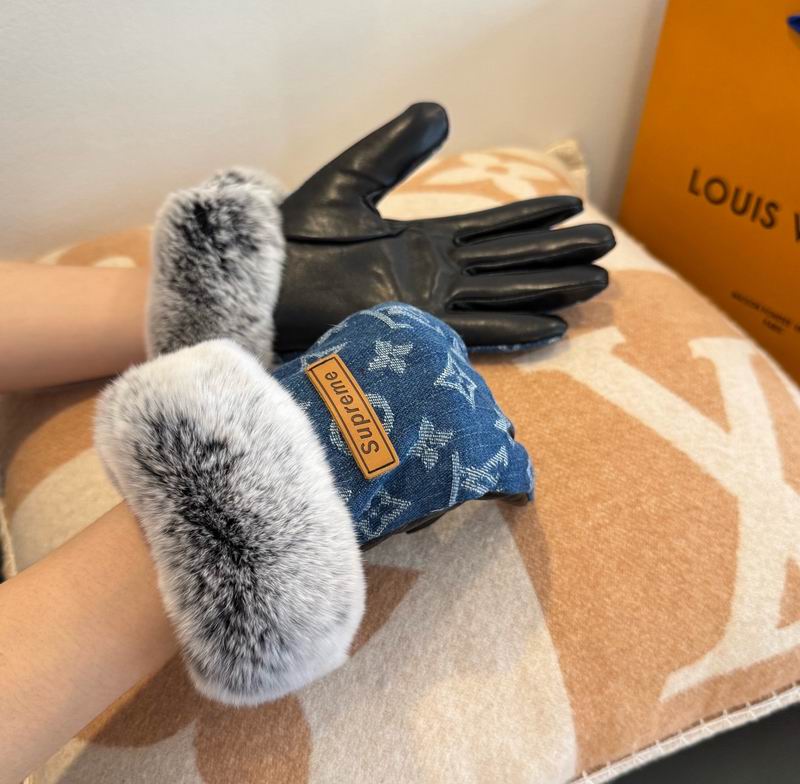 LV gloves M L 75 (27)