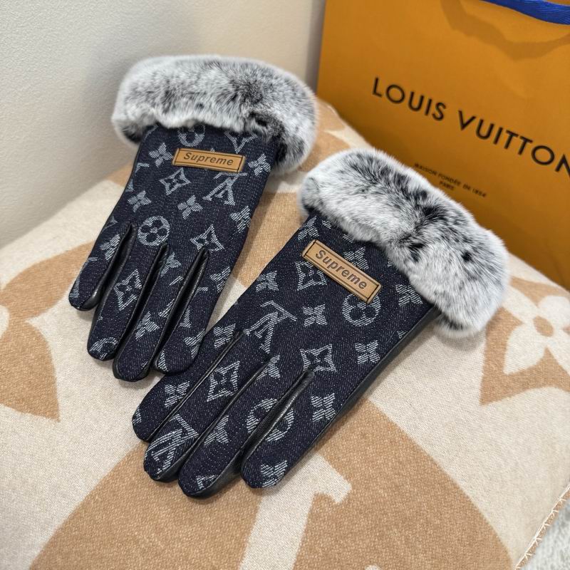 LV gloves M L 75 (35)