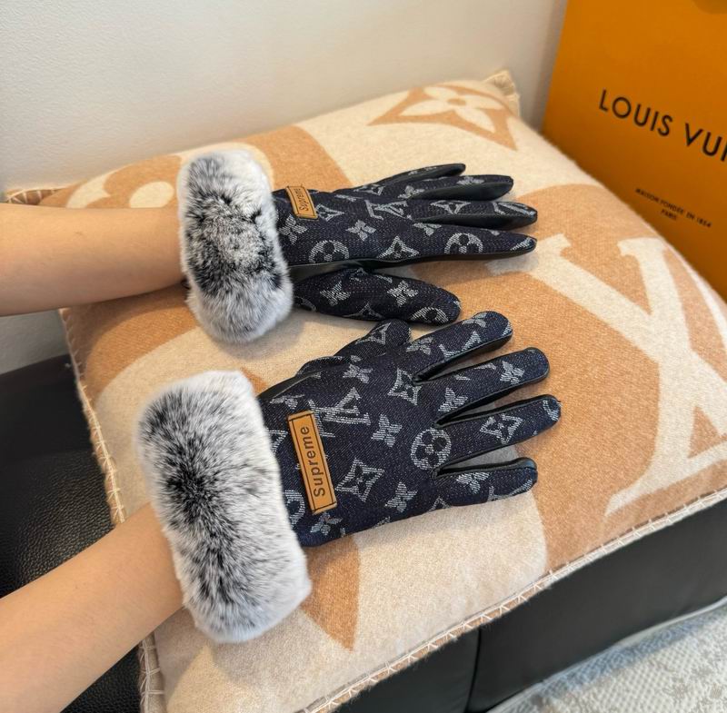 LV gloves M L 75 (36)