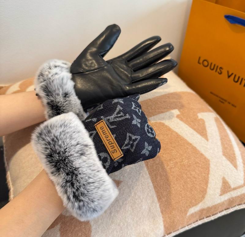 LV gloves M L 75 (37)
