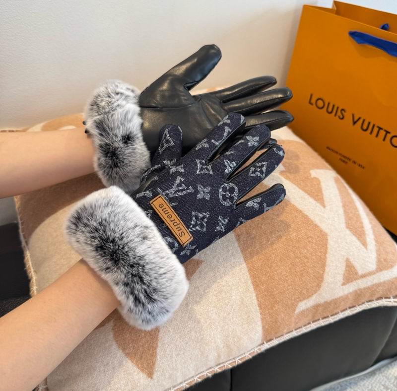 LV gloves M L 75 (38)