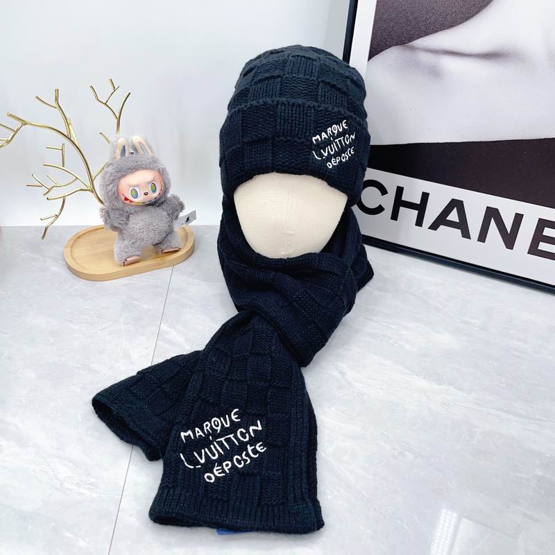 LV scarf hat dx (1)