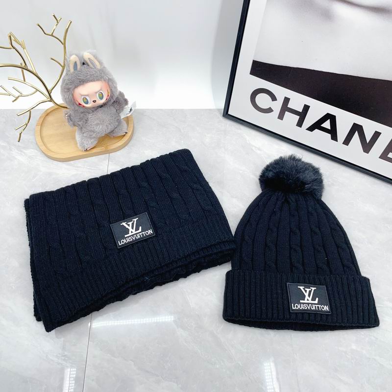 LV scarf hat dx (423)