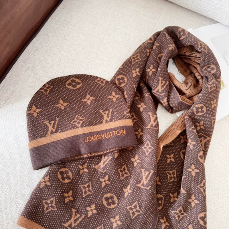 LV scarf hat dx  (11)