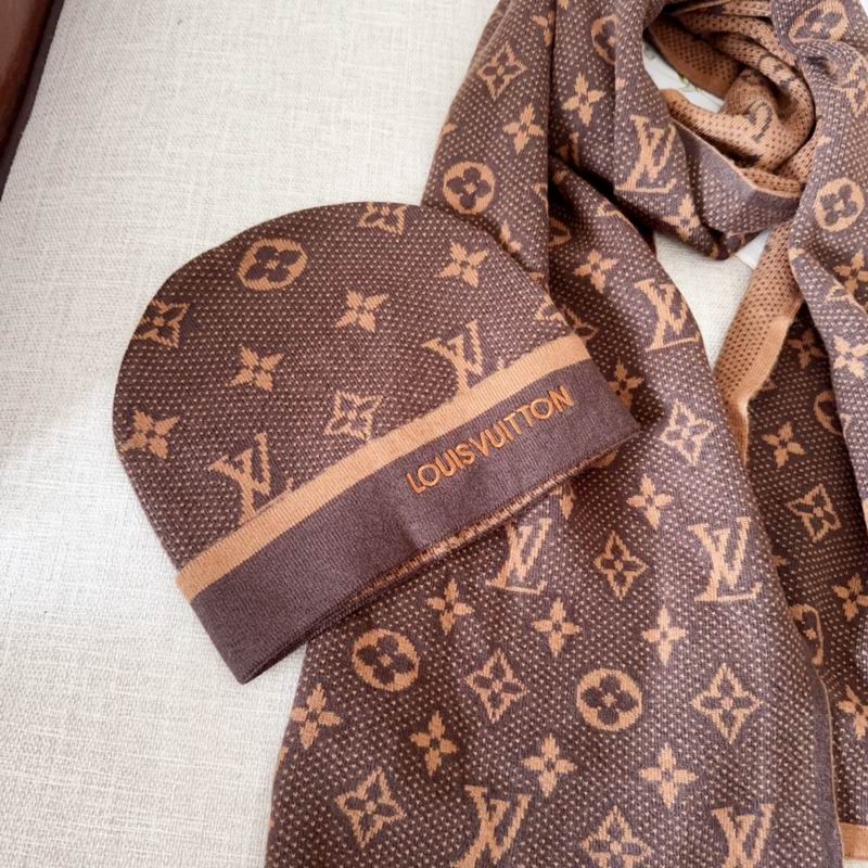 LV scarf hat dx  (13)