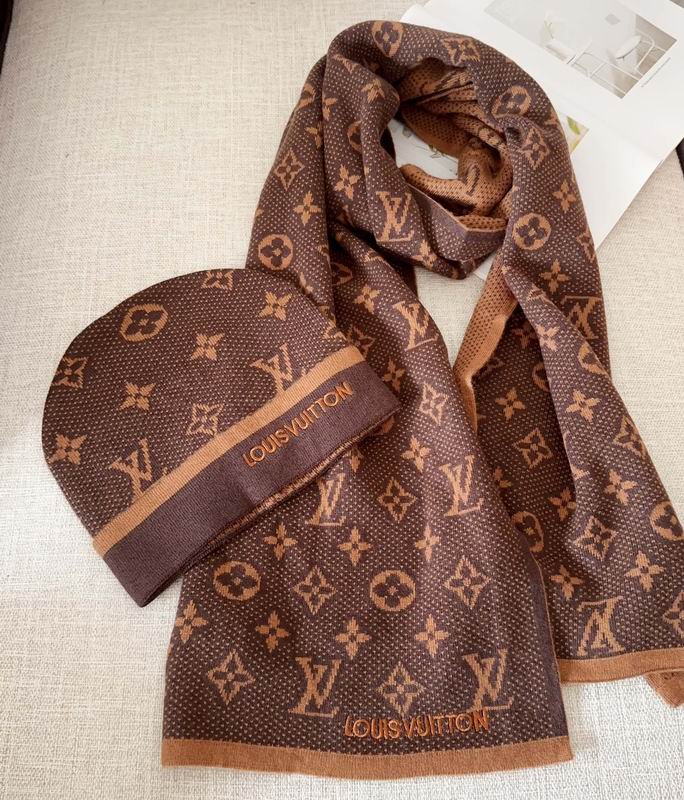 LV scarf hat dx  (14)