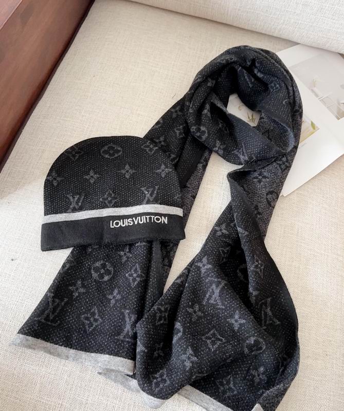 LV scarf hat dx  (18)