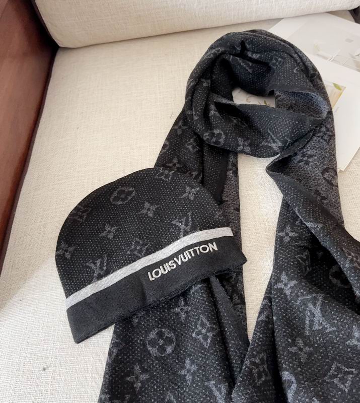 LV scarf hat dx  (20)