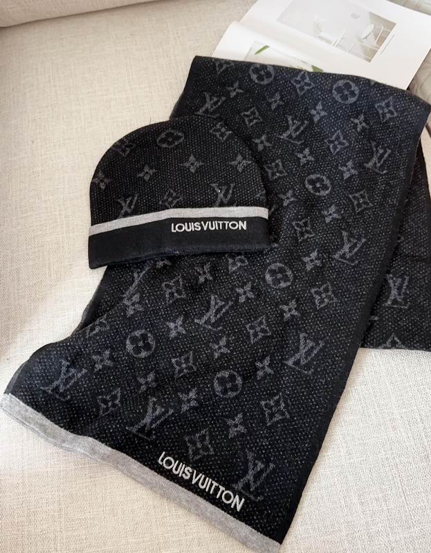 LV scarf hat dx  (22)