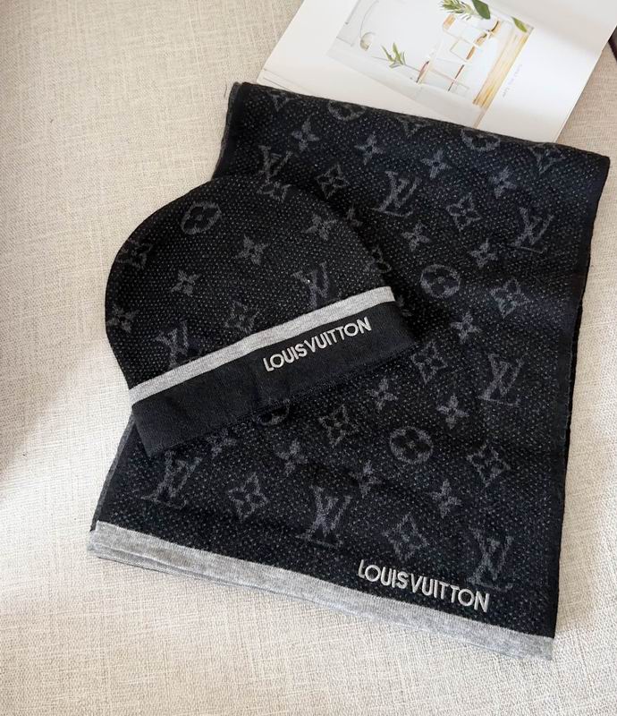 LV scarf hat dx  (24)