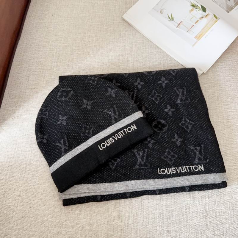 LV scarf hat dx  (26)