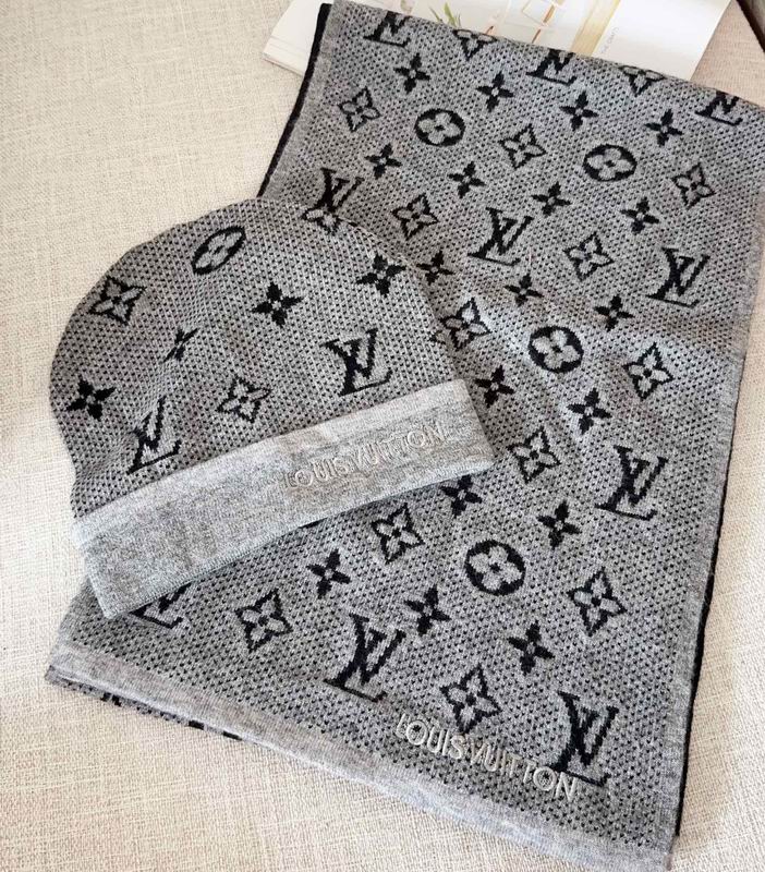 LV scarf hat dx  (6)