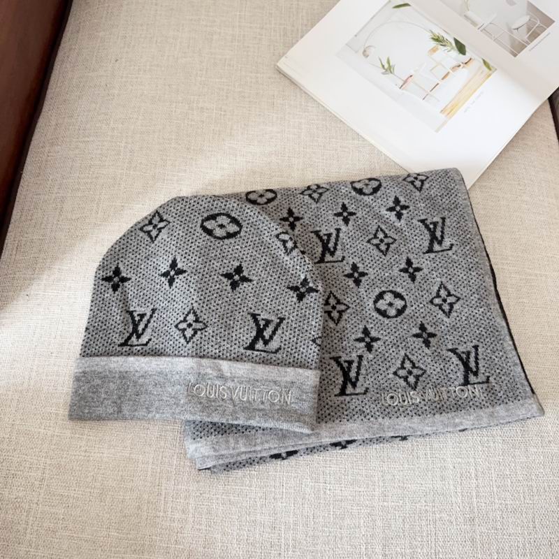 LV scarf hat dx  (9)