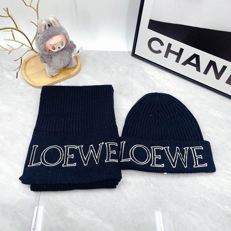 Loewe scarf hat dx (610)
