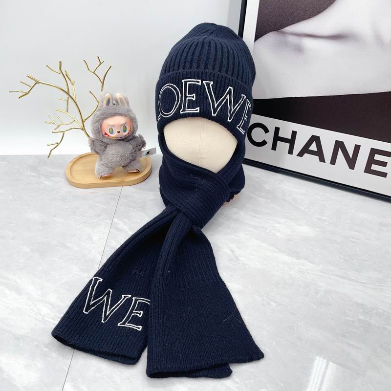 Loewe scarf hat dx (612)