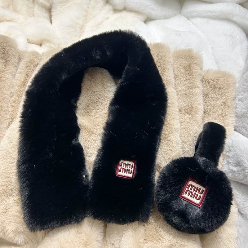 Miumiu Scarf earmuff dx (167)