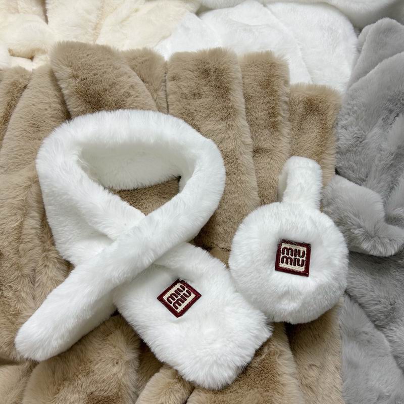Miumiu Scarf earmuff dx (168)