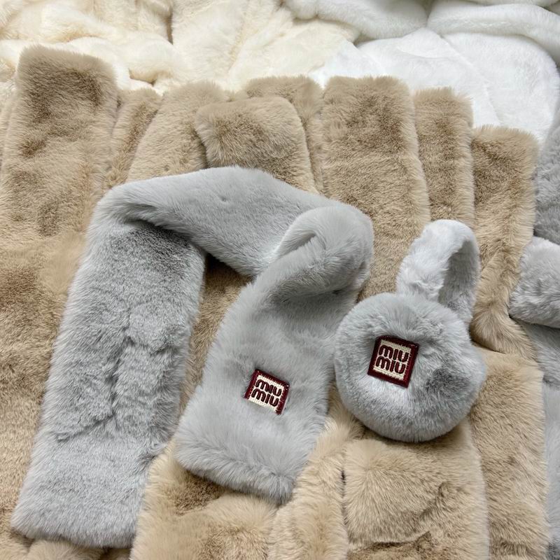 Miumiu Scarf earmuff dx (170)