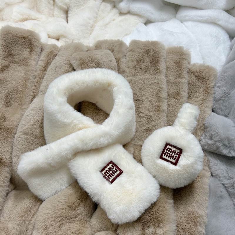Miumiu Scarf earmuff dx (171)