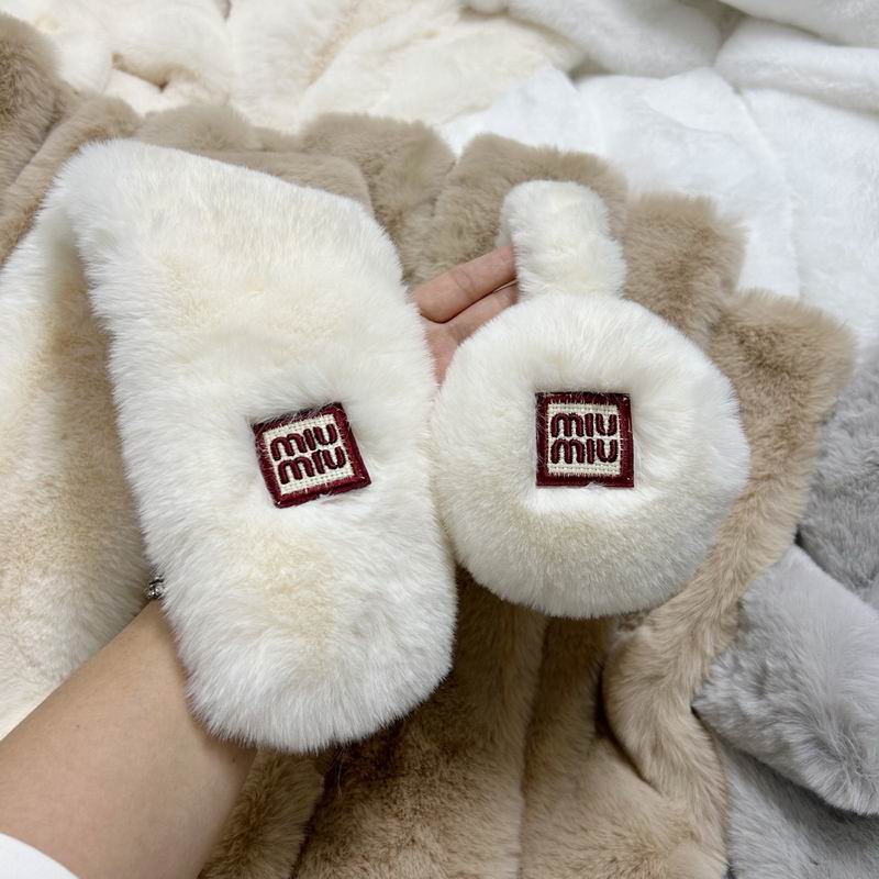 Miumiu Scarf earmuff dx (173)