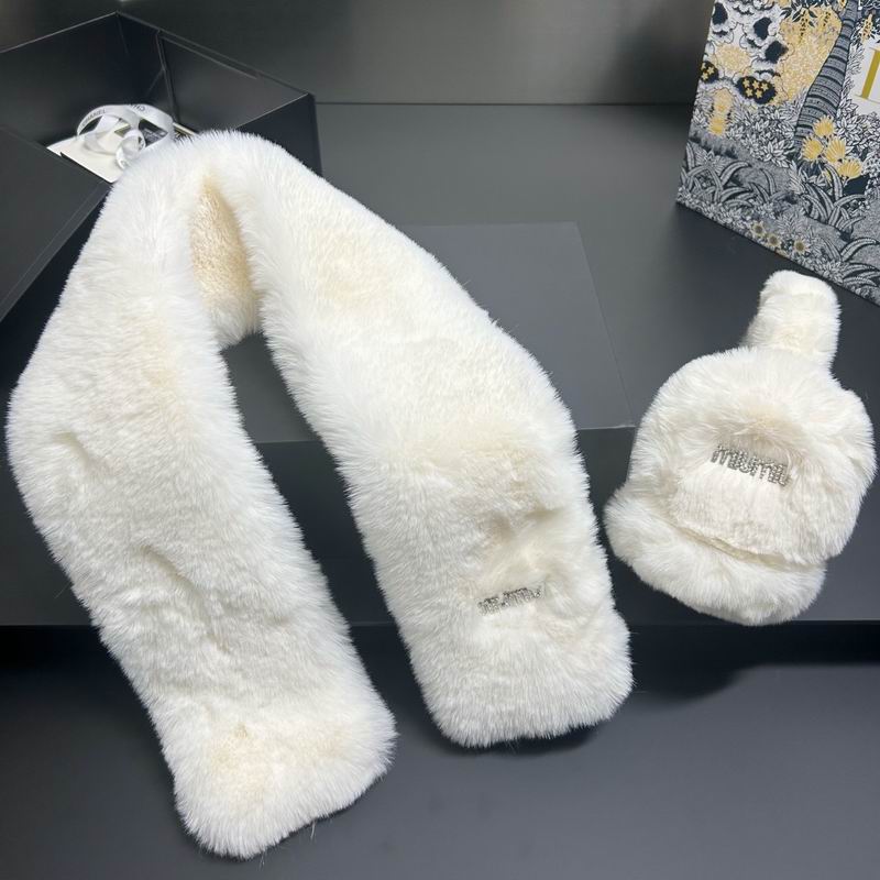 Miumiu Scarf earmuff dx (177)