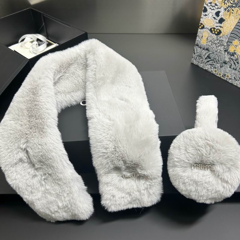 Miumiu Scarf earmuff dx (178)