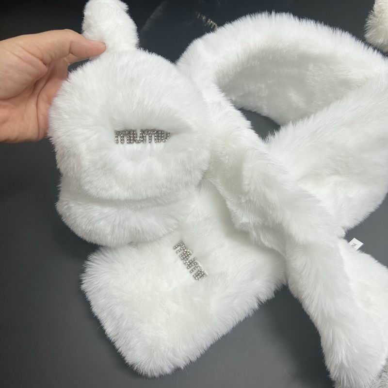 Miumiu Scarf earmuff dx (181)