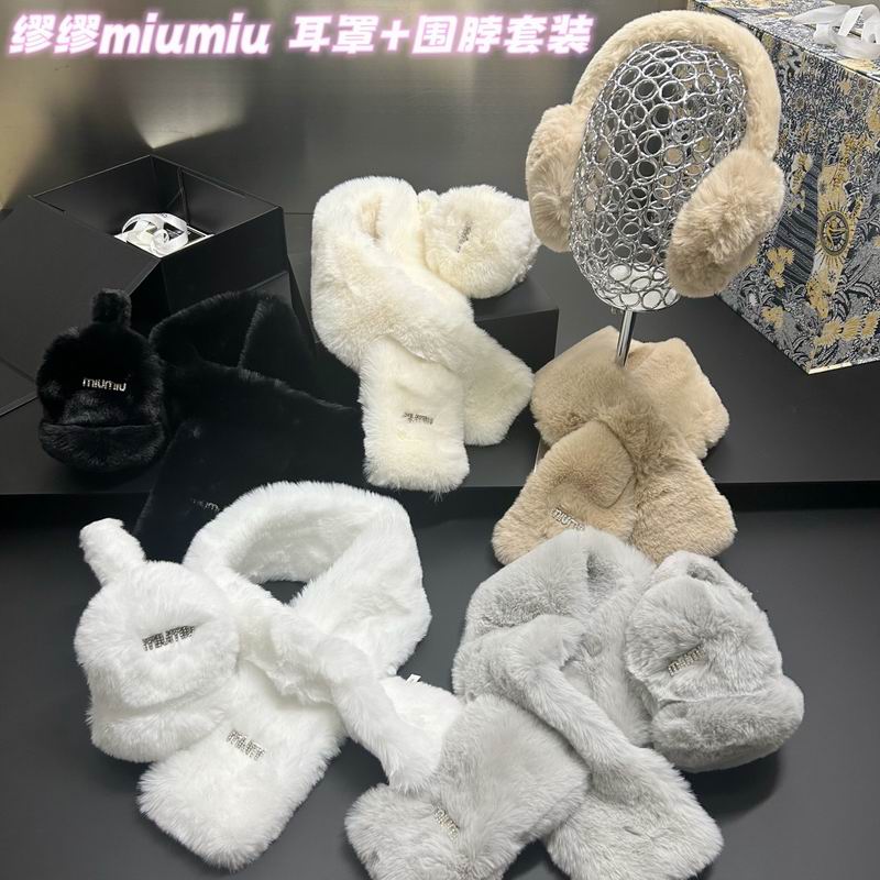 Miumiu Scarf earmuff dx (183)