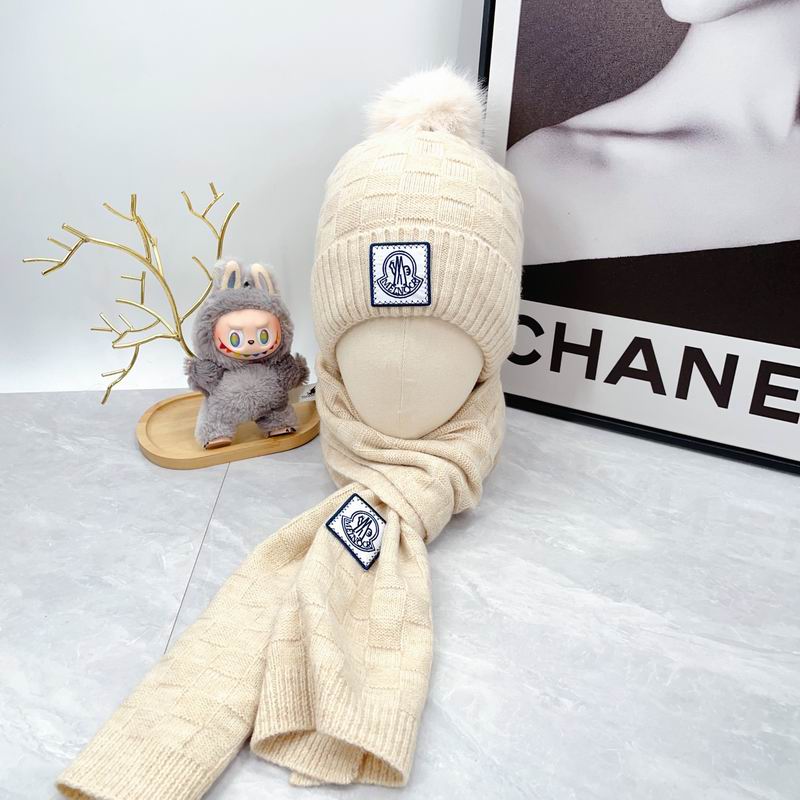 Moncler scarf hat dx (30)