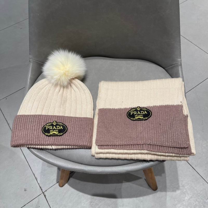 Prada Scarf hat (160)