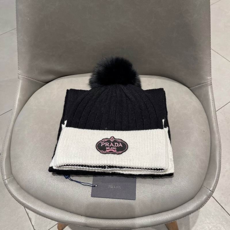 Prada Scarf hat (170)