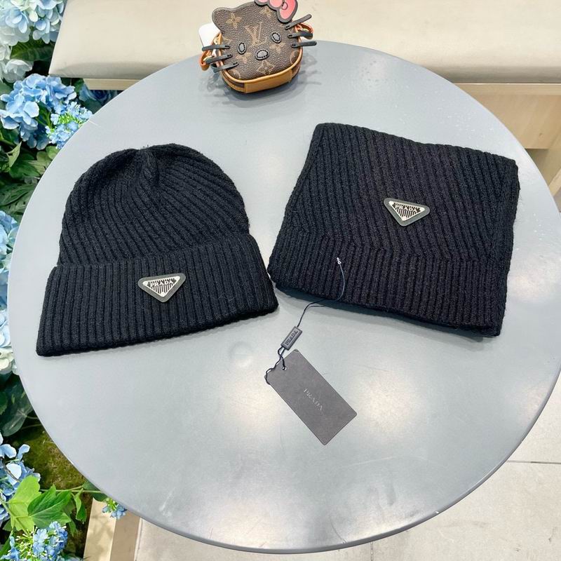 Prada Scarf hat (215)