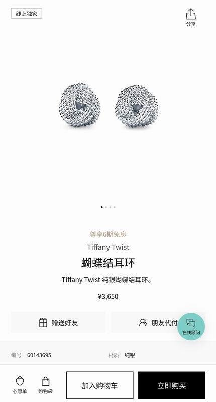 Tiffany earring 08yxq10 (5)