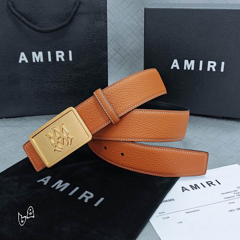 Amiri belt 38mmX90-125cm lb (20)