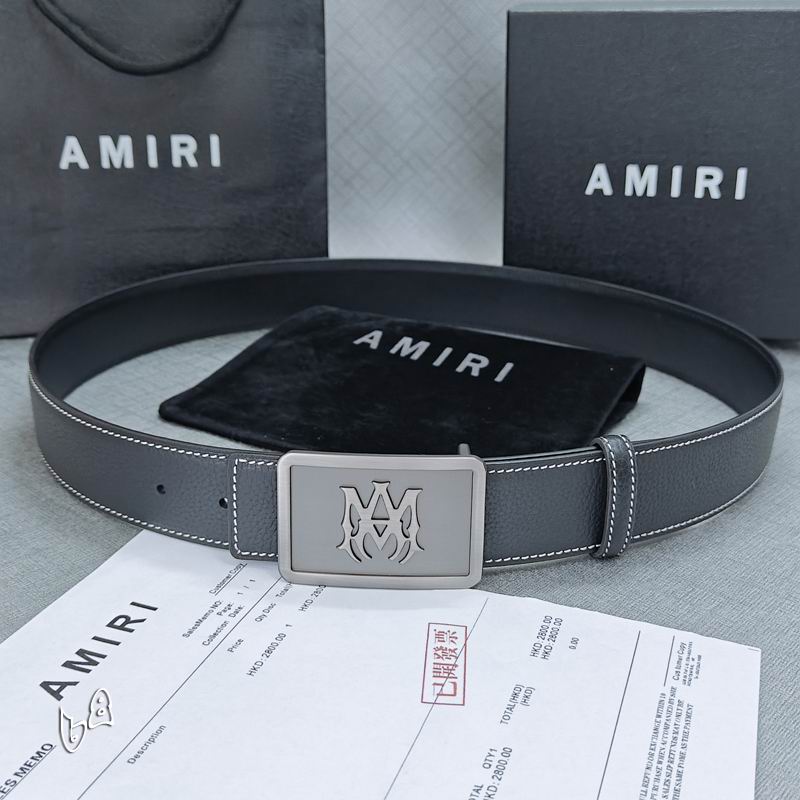 Amiri belt 38mmX90-125cm lb (24)
